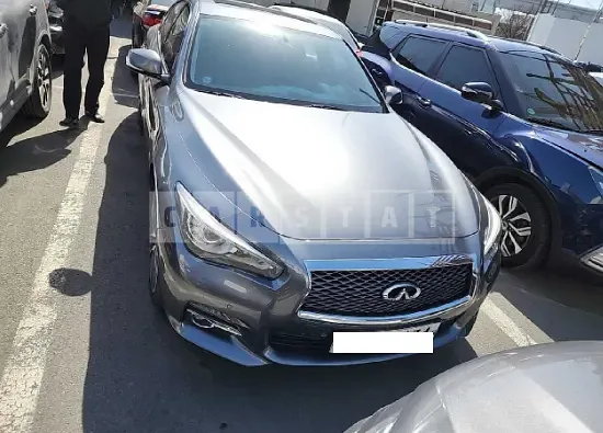Photo 2 of 39: 2015 Infiniti Q50 2.2d, VIN JNKDV71E7FM531332 — Korean insurance auction