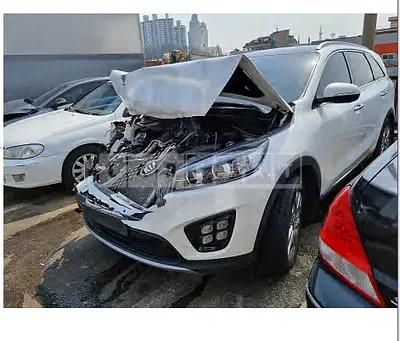 Photo 1 of 11: 2016 Kia Sorento, VIN KNAPK81BDGA225725 — Korean insurance auction