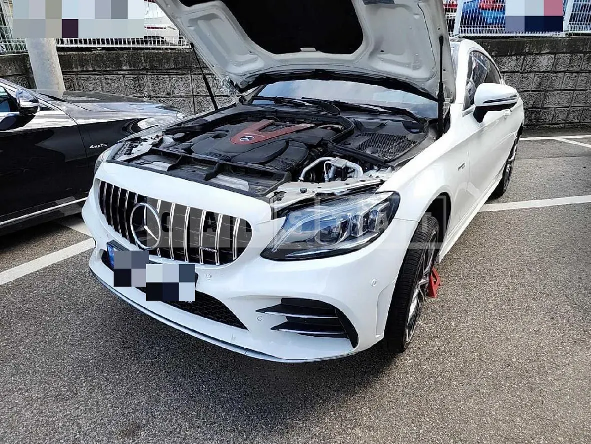 Photo 2 of 8: 2020 Mercedes-Benz C43 4Matic Coupe, VIN W1KWJ6EB9LG006921 — Korean insurance auction
