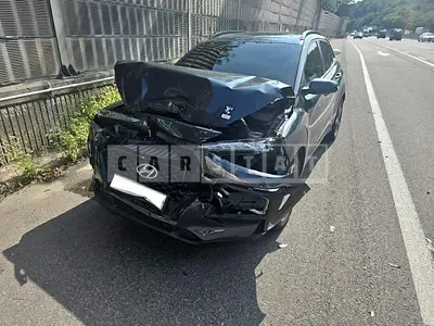 Photo 1 of 14: 2019 Hyundai Kona, VIN KMHK4815GKU402810 — Korean insurance auction