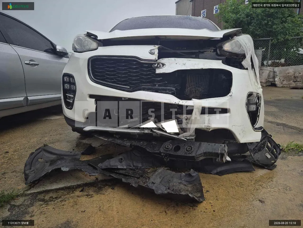 Photo 2 of 13: 2016 Kia Sportage, VIN KNAPM813BGK073624 — Korean insurance auction