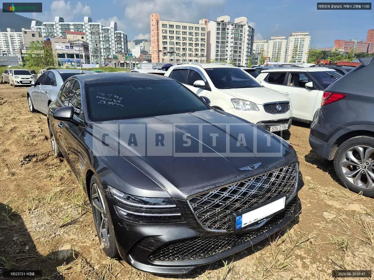 Photo 2 of 9: 2026 Genesis G80, VIN KMTGB41CDVU340621 — Korean insurance auction