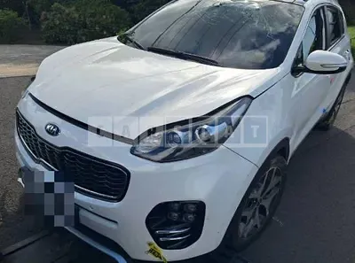 Photo 1 of 12: 2016 Kia Sportage 2.0 (4WD), VIN KNAPR813DGK050039 — Korean insurance auction