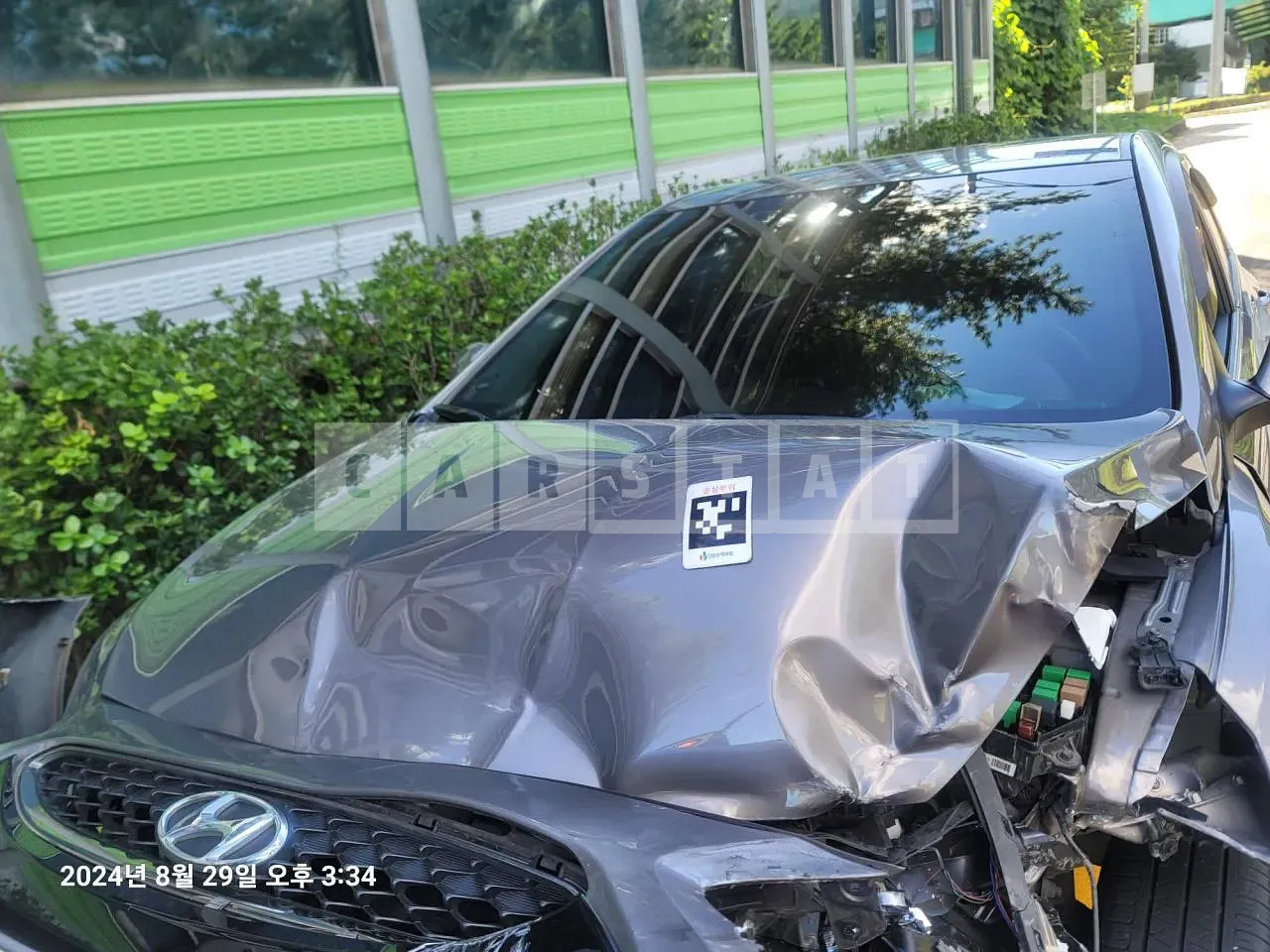 Photo 2 of 8: 2018 BMW Accent, VIN WBA5V7107MFL51681 — Korean insurance auction