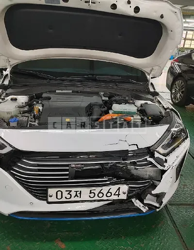 Photo 1 of 16: 2018 Hyundai Modern Ionic, VIN KMHC051CGJU074574 — Korean insurance auction