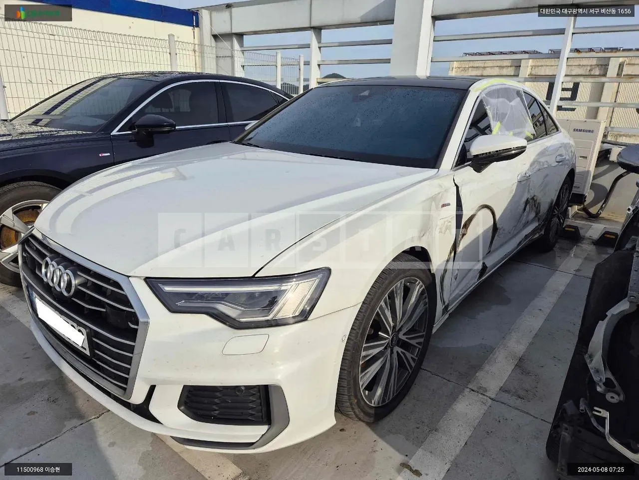 Photo 2 of 19: 2022 Audi A6 45 TDI quattro, VIN WAUZZZF23NN044222 — Korean insurance auction