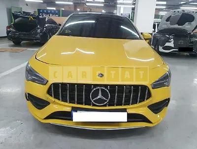 Photo 1 of 22: 2021 Mercedes-Benz CLA250 4Matic, VIN W1K5J4HB2MN233683 — Korean insurance auction