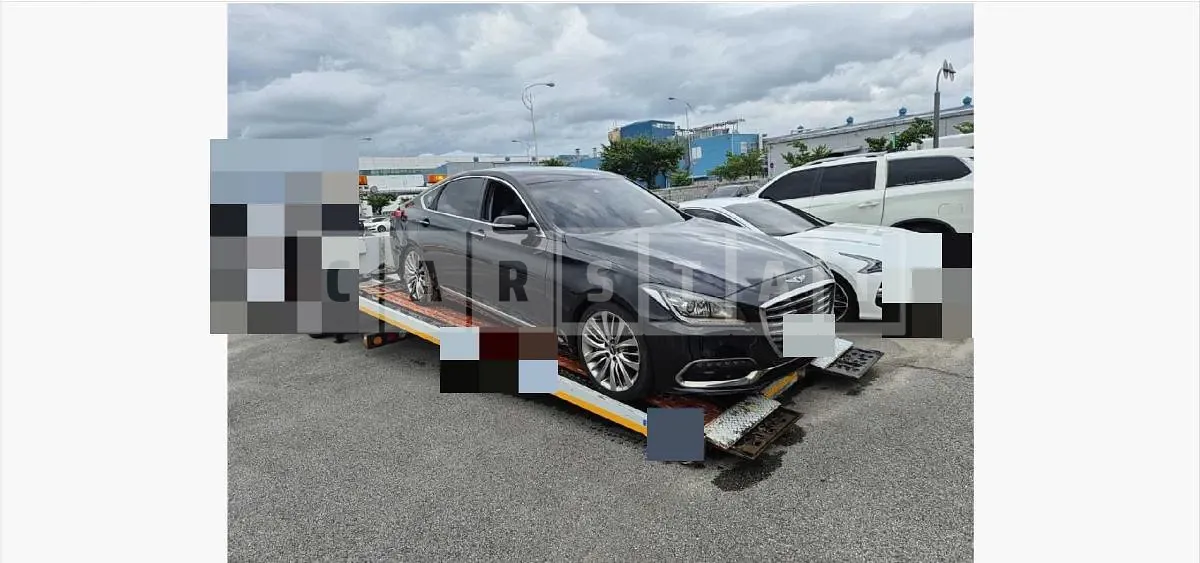 Photo 2 of 16: 2018 Genesis G80 3.3 — Korean insurance auction