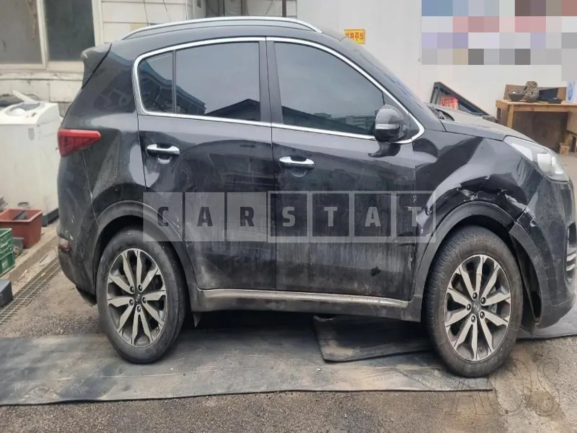 Photo 2 of 24: 2017 Kia Sportage 1.7, VIN KNAP6815GJK370718 — Korean insurance auction