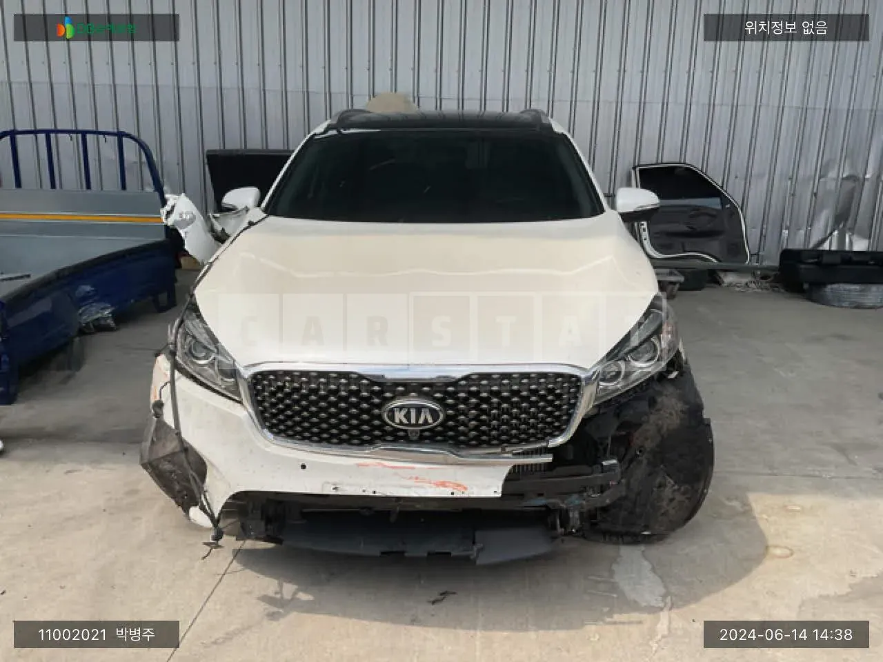 Photo 2 of 16: 2016 Kia Sorento /Sorrento, VIN KNAPK81ABGA223493 — Korean insurance auction