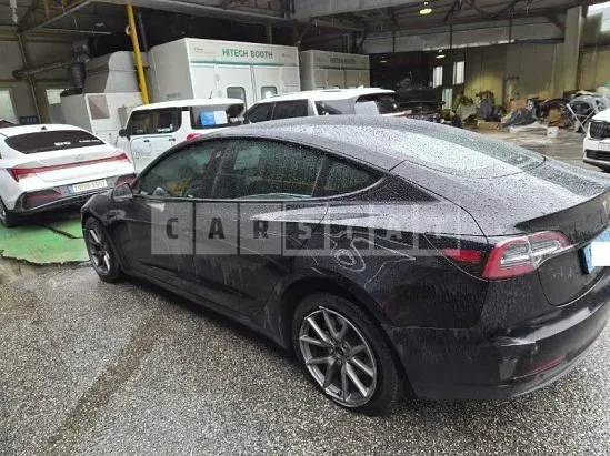 Photo 2 of 8: 2021 Tesla Model 3 LongRange, VIN 5YJ3E1EB7MF889840 — Korean insurance auction