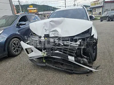 Photo 1 of 11: 2021 Hyundai Tucson — Korean insurance auction