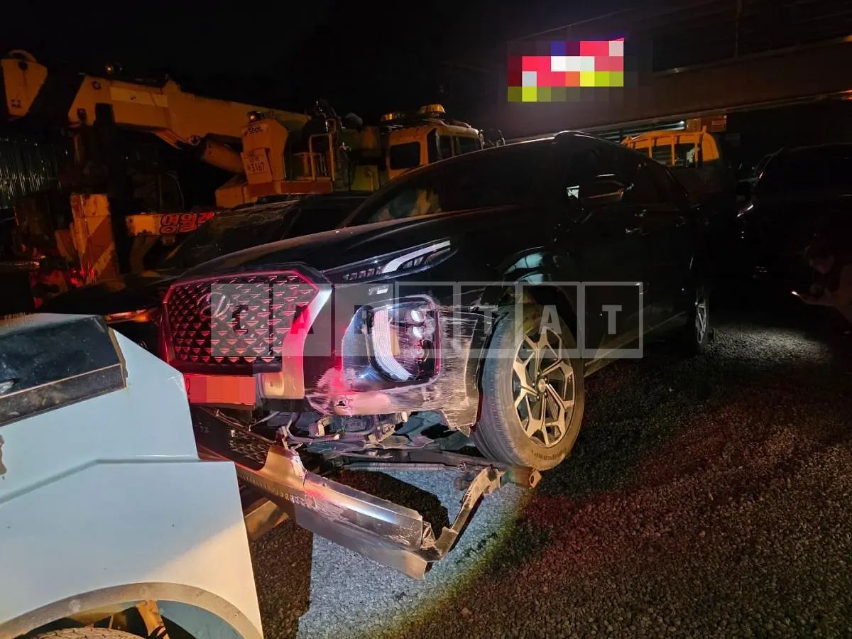 Photo 2 of 33: 2021 Hyundai Palisade, VIN KMHR581ADMU304404 — Korean insurance auction