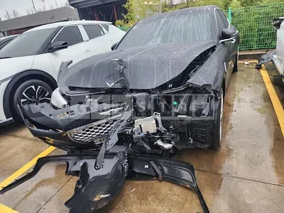 Photo 1 of 17: 2019 Genesis G70, VIN KMTG441BDKU058002 — Korean insurance auction
