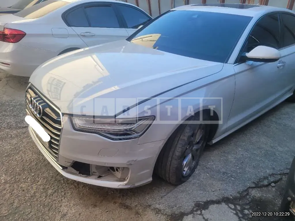 Photo 2 of 4: 2016 Audi A6 40 TDI Four, VIN WAUZZZ4G5GN050654 — Korean insurance auction