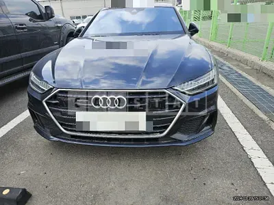 Photo 1 of 9: 2020 Audi A7 55 TFSI quattro, VIN WAUZZZF25LN070771 — Korean insurance auction
