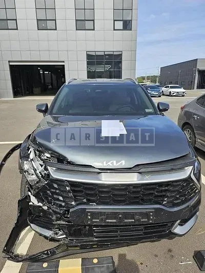 Photo 1 of 15: 2022 Kia Sportage Hybrid, VIN KNAPX81GBPK038001 — Korean insurance auction