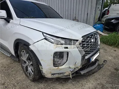 Photo 1 of 18: 2022 Hyundai Palisade, VIN KMHR381EBNU431466 — Korean insurance auction