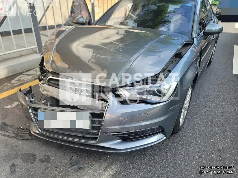 Photo 2 of 9: 2015 Audi A3 25 TDI, VIN WAUZZZ8V2F1082041 — Korean insurance auction