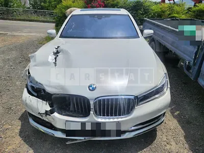 Photo 1 of 13: 2015 BMW 750Li xDrive, VIN WBA7F2101GG382335 — Korean insurance auction