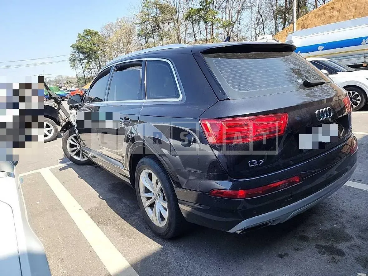 Photo 2 of 13: 2019 Audi Q7 45 TFSI quattro, VIN WAUZZZ4M6KD042616 — Korean insurance auction