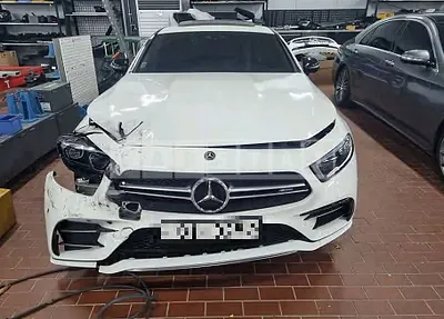Photo 1 of 16: 2020 Mercedes-Benz CLS53 4Matic +, VIN W1K2J6BB8LA071216 — Korean insurance auction
