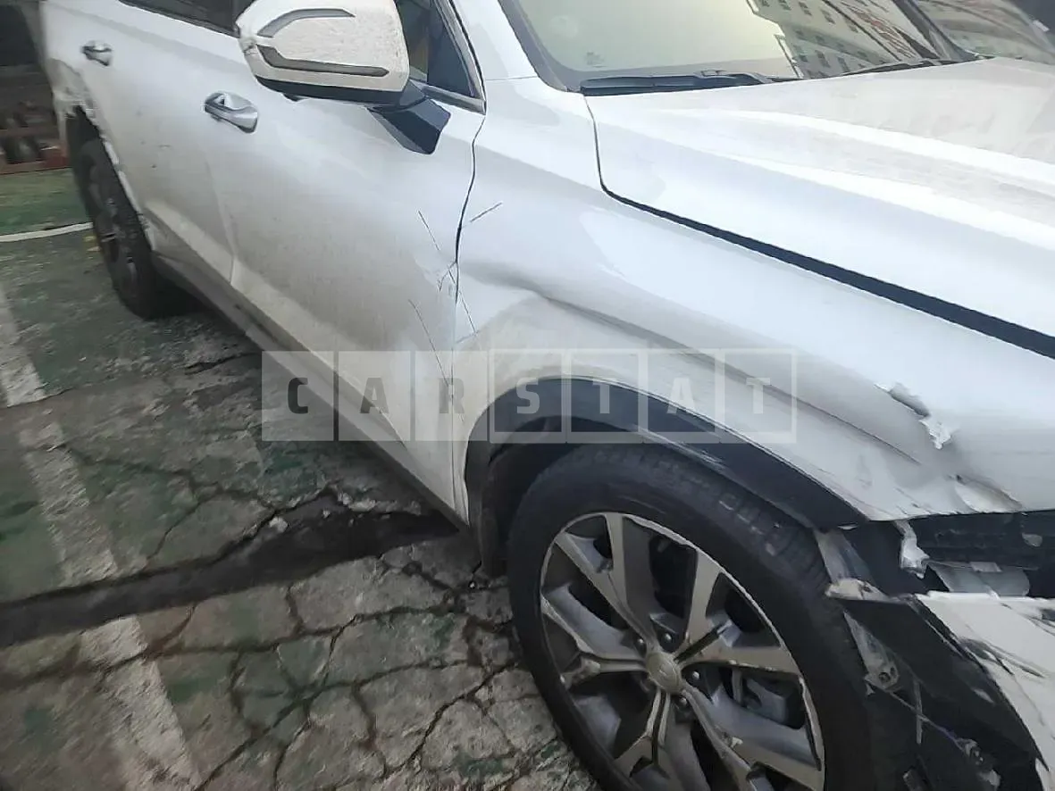 Photo 2 of 23: 2022 Hyundai Palisade 2.2, VIN KMHR381ABNU430597 — Korean insurance auction