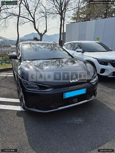 Photo 1 of 17: 2023 Kia EV6, VIN KNAC381AFPA147473 — Korean insurance auction