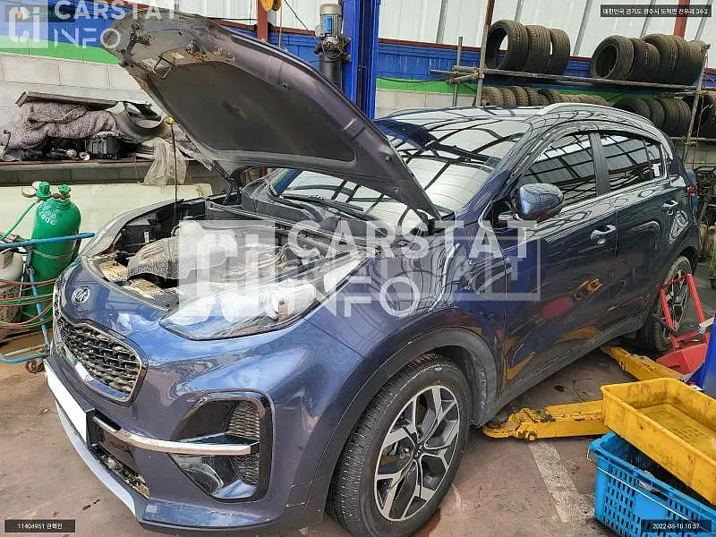 Photo 2 of 20: 2020 Kia Sportage, VIN KNAPN813BLK798902 — Korean insurance auction