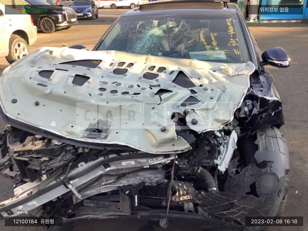 Photo 2 of 22: 2019 Genesis G70, VIN KMTG541EDKU047593 — Korean insurance auction