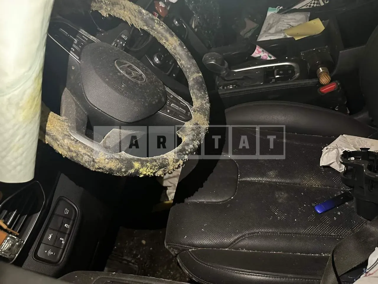 Photo 2 of 50: 2020 Hyundai Santa Fe, VIN KMHS381ABLU247383 — Korean insurance auction