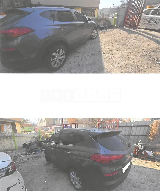 Photo 2 of 15: 2018 Hyundai Tucson, VIN KMHJ381ABKU819589 — Korean insurance auction