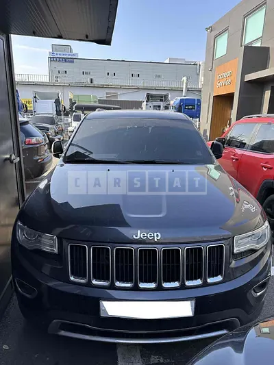 Photo 1 of 16: 2016 Jeep Grand Cherokee, VIN 1C4RJFBM3GC447163 — Korean insurance auction