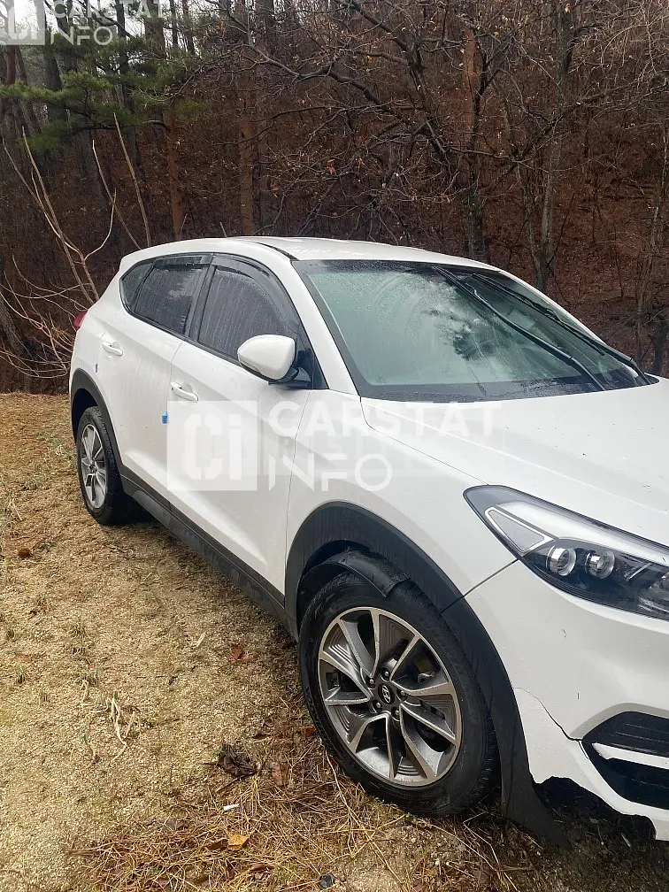 Photo 2 of 11: 2017 Hyundai Tucson, VIN KMHJ281ABJU572026 — Korean insurance auction