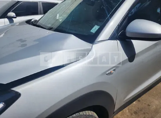 Photo 2 of 28: 2018 Hyundai Tucson, VIN KMHJ2812GJU647072 — Korean insurance auction