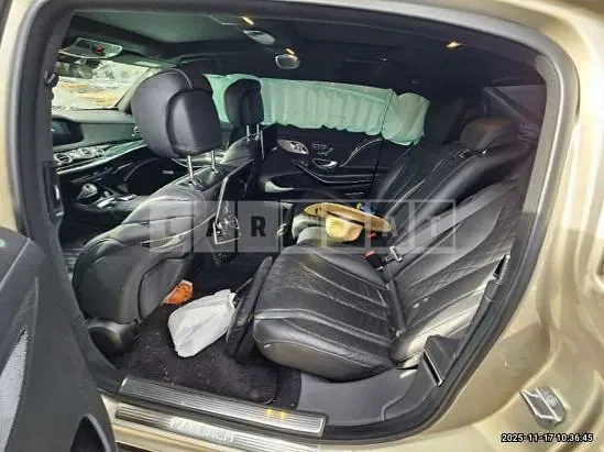 Photo 2 of 9: 2020 Mercedes-Benz S650, VIN W1KUX8AB0LA559838 — Korean insurance auction
