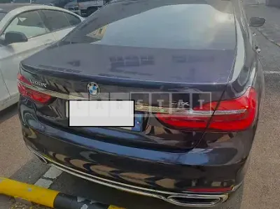 Photo 1 of 9: 2017 BMW 750Li xDrive, VIN WBA7F2106HG713721 — Korean insurance auction