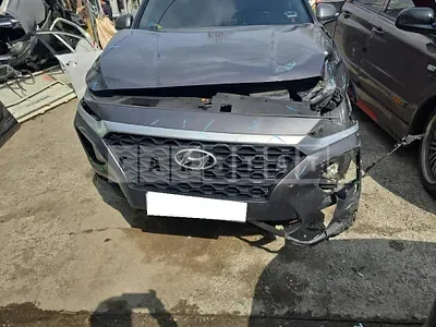 Photo 1 of 28: 2018 Hyundai Santa Fe, VIN KMHS281BBKU052578 — Korean insurance auction
