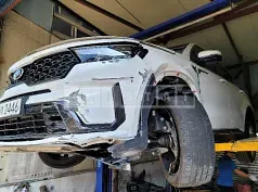 Photo 2 of 39: 2021 Kia Sorento, VIN KNARL81BGMA091910 — Korean insurance auction