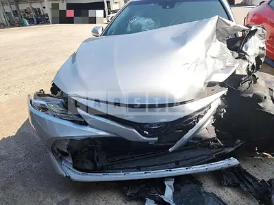 Photo 1 of 14: 2018 Toyota Camry Hybrid, VIN JTNB21HK6K3017512 — Korean insurance auction
