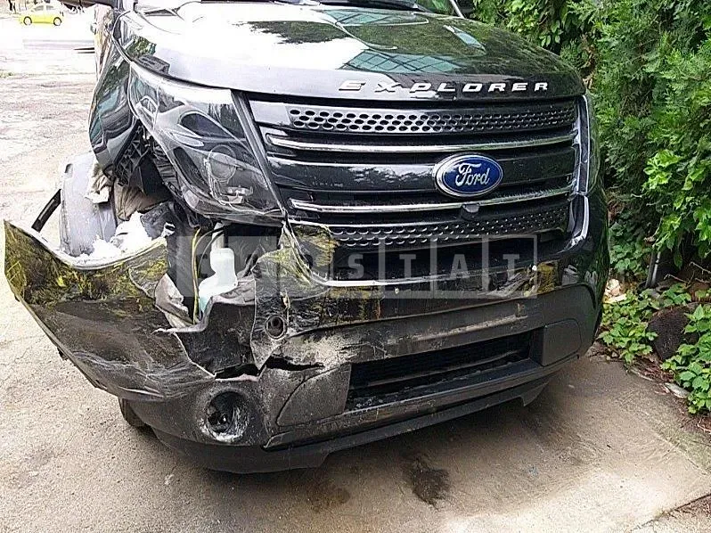 Photo 2 of 16: 2015 Ford Explorer, VIN 1FM5K8F85FGB86285 — Korean insurance auction