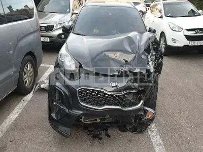 Photo 1 of 15: 2022 Kia Sportage, VIN KNAP6812GNK959156 — Korean insurance auction