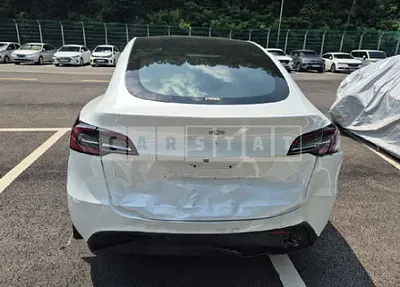 Photo 1 of 10: 2025 Tesla Model Y RWD — Korean insurance auction