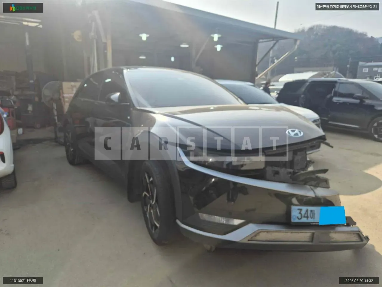 Photo 2 of 16: 2021 Hyundai IONIQ 5, VIN KMHKN81CPNU064522 — Korean insurance auction