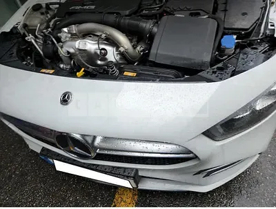 Photo 1 of 18: 2021 Audi Mercedes -AMG A35 4Matic, VIN W1K3G5BB1MJ310281 — Korean insurance auction