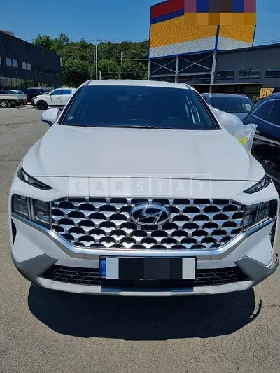 Photo 1 of 24: 2021 Hyundai Santa Fe 2.2 (4WD), VIN KMHS281HHMU401339 — Korean insurance auction