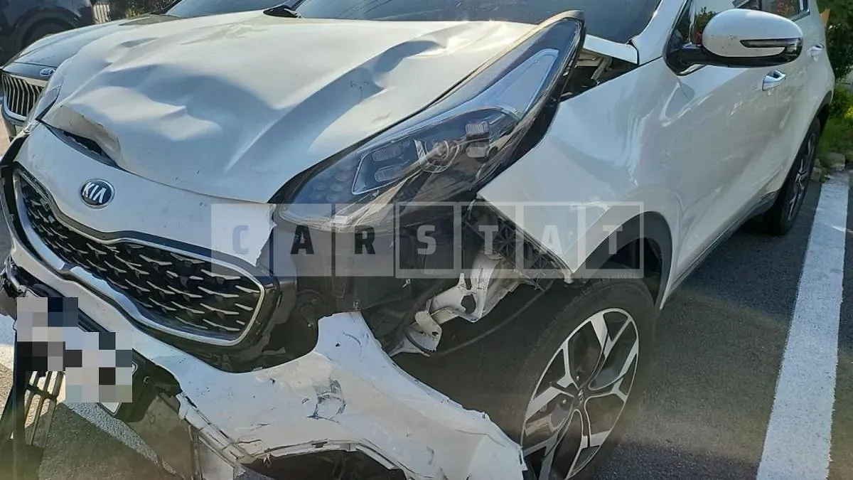 Photo 2 of 8: 2020 Kia Sportage Gasoline — Korean insurance auction