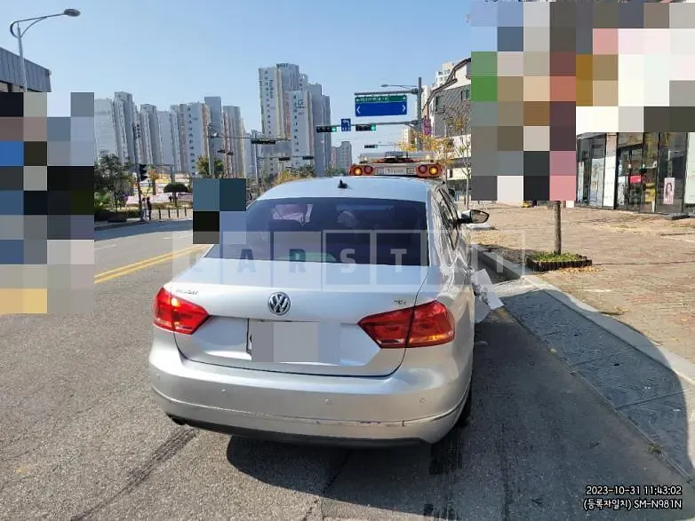 Photo 2 of 8: 2014 Volkswagen Passat 2.0 TDI, VIN 1VWZZZA3ZFC011762 — Korean insurance auction