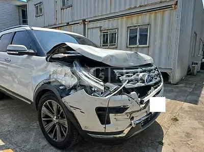 Photo 1 of 21: 2018 Ford Explorer 2.3 AWD — Korean insurance auction