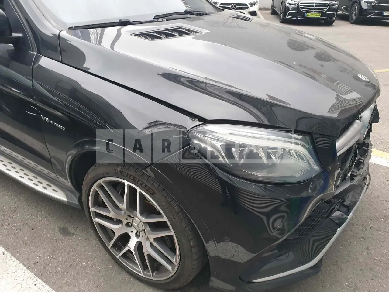 Photo 2 of 8: 2017 Mercedes-Benz AMG GLE63 4Matic, VIN WDCDA7EB6HA989424 — Korean insurance auction